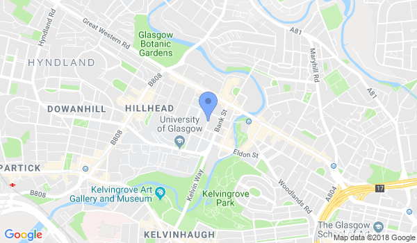 Kishinkai Aikido UK - Glasgow location Map