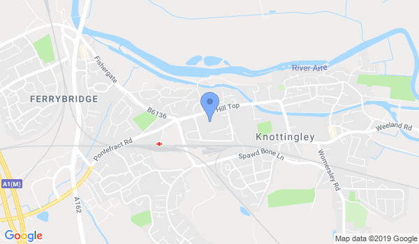 Knottingley Judo Club location Map