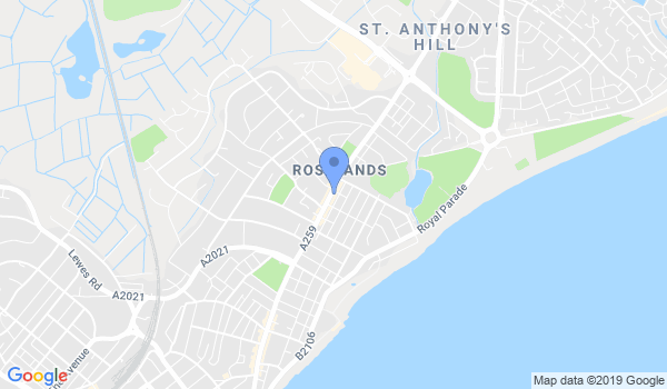 Kodokan (Eastbourne) Karate Dojo location Map