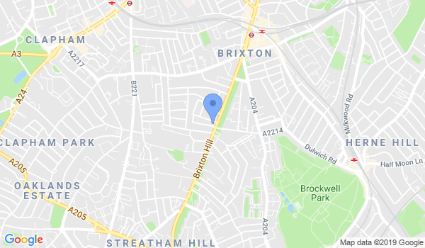 Krav Maga Self Defence - Brixton location Map