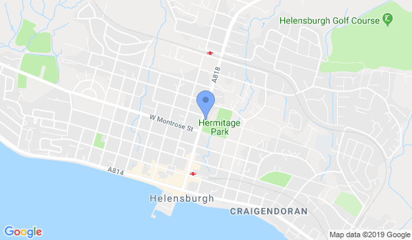 Krav Maga Helensburgh location Map