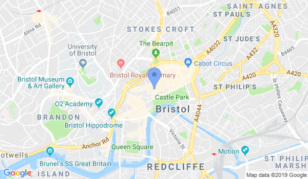Krav Maga Worldwide Bristol location Map