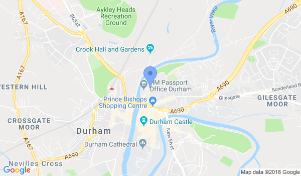 Krav Maga Durham powered by Spartans Academy location Map