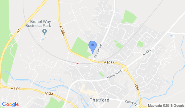 Thetford  Hapkido Club location Map