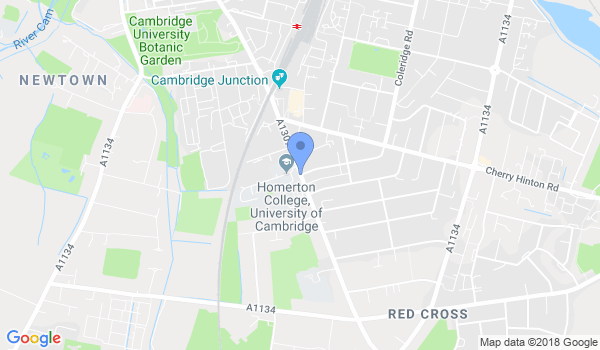 Kuk Sool Won of Cambridge  location Map