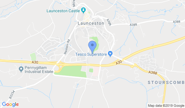 Launceston Shotokan Karate Club location Map