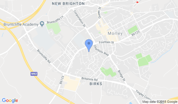 Leeds Martial Arts College location Map