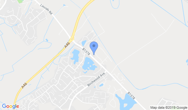 Lincoln Karate School location Map