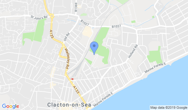 Links Karate Clacton location Map