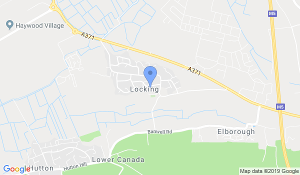 Locking Karate Club location Map