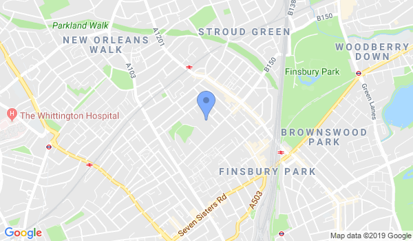 London School of Capoeira location Map
