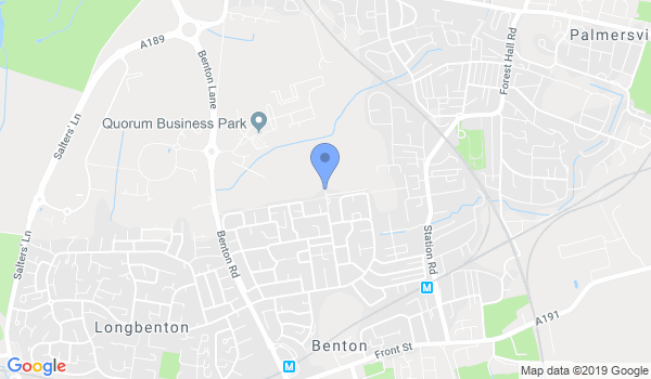 Longbenton Kickboxing Association location Map