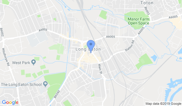Longeaton Judo Club location Map