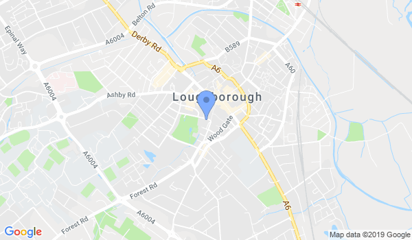 Loughborough Aikido SPK Samurai Squad location Map