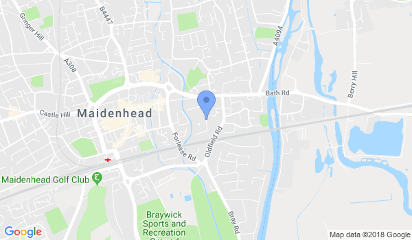 Maidenhead Martial Arts location Map