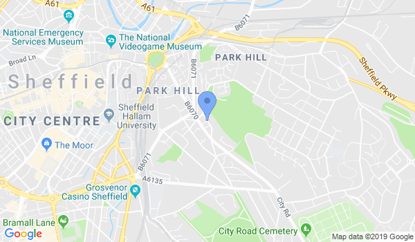 Manor Castle Karate Club location Map