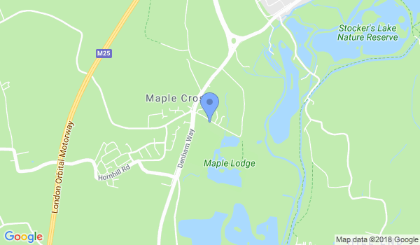 Maple Cross Karate Club location Map