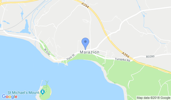 Marazion MayoShinDo Karate location Map