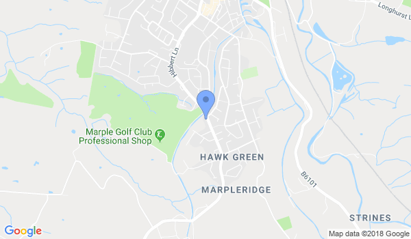 Marple Martial Arts location Map