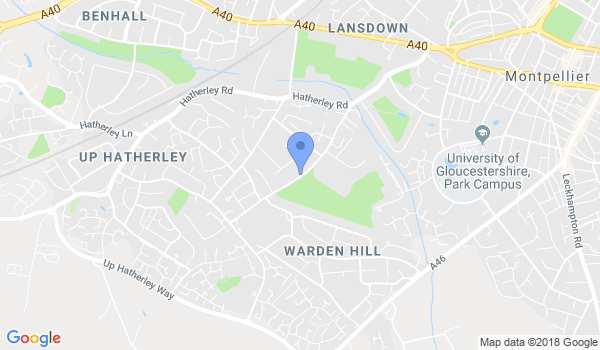 Martial Arts Cheltenham location Map