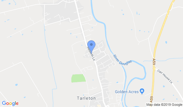Martial Arts Preston location Map