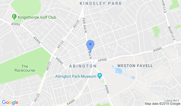 Master Ding Academy Northampton location Map
