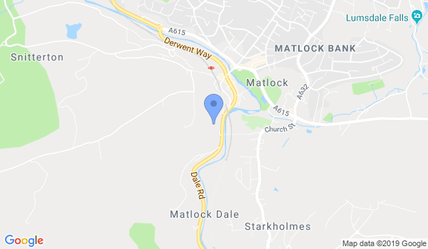 Matlock MMA Club location Map