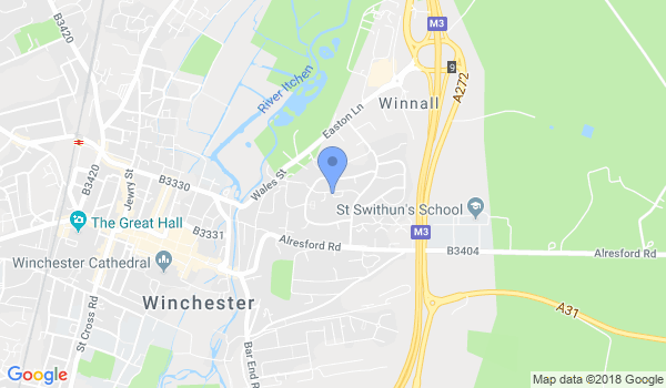 Matt Fiddes Winchester location Map