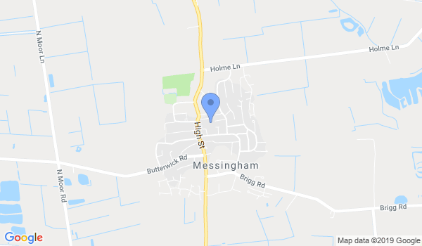 Messingham Martial Arts location Map