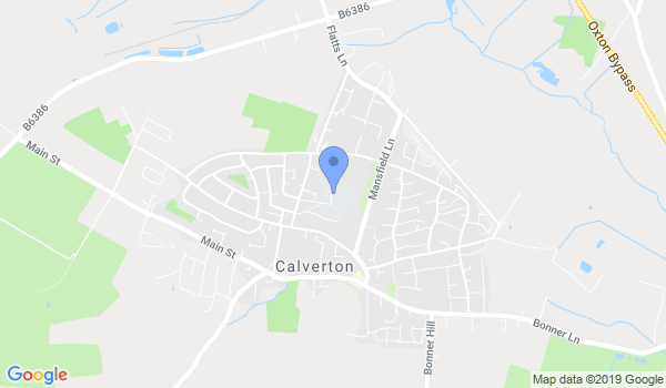 Midlands Kickboxing-Calverton location Map