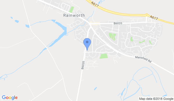 Midlands kickboxing location Map