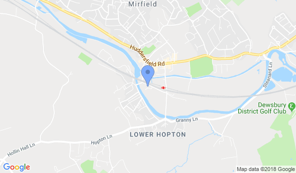 Mirfield Martial Arts location Map