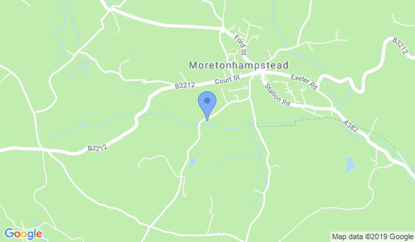 MartialArts4Fun - Moretonhampstead location Map