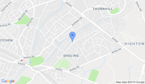 Mushin Jujitsu Association - Sholing Dojo location Map