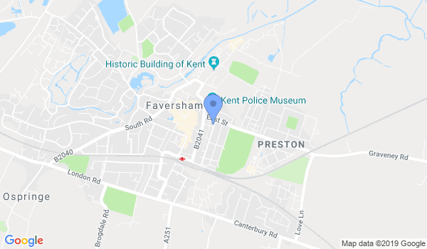 National Karate Association Faversham location Map
