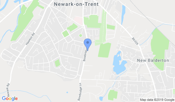 Newark Ki-Aikido Club location Map