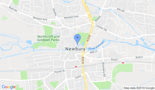 Newbury Aikido Martial Arts Club location Map
