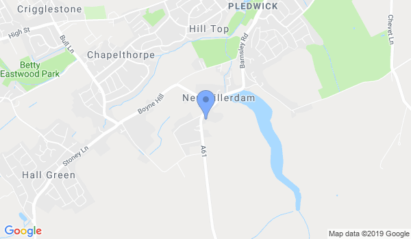 Newmillerdam Karate Club location Map
