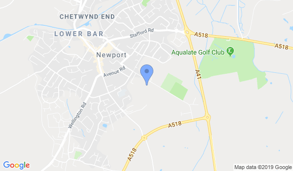 Newport Aikido Club location Map