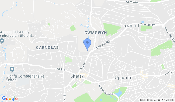 Ninjutsu Academy UK location Map