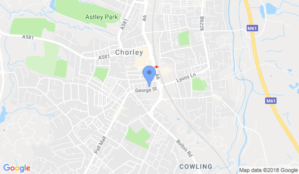 Nippon UK Chorley location Map