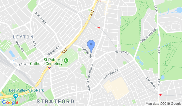 North London Tae Kwon Do location Map