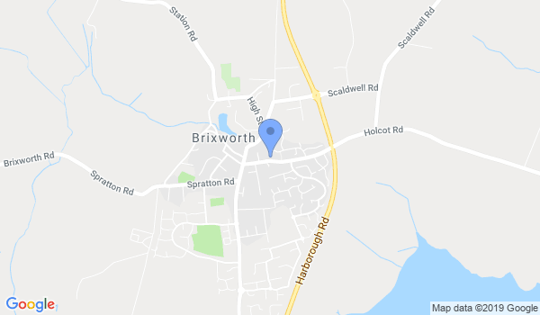 Northamptonshire Karate Club location Map