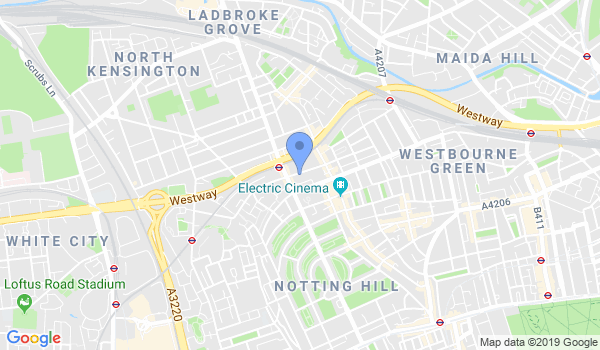Notting Hill Aikikai location Map