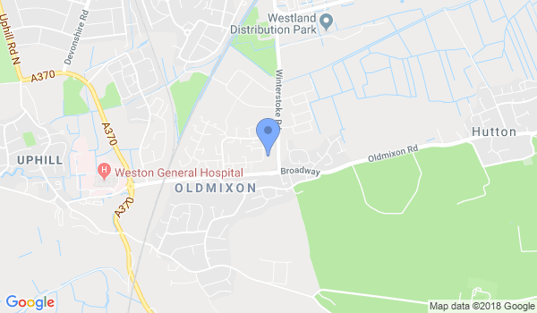 Oldmixon Karate Club location Map