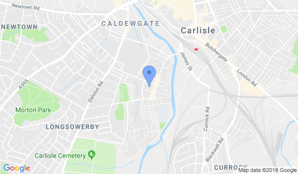 Carlisle School of Wing Chun & Ju-Jitsu location Map