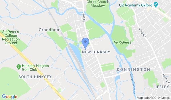 Oxford Ju Jitsu Far Eastern Club location Map