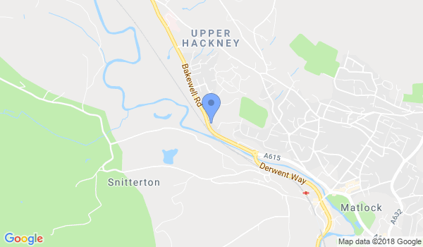 PKA Kickboxing - Matlock location Map