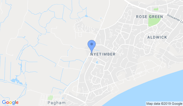 Pagham Karate Club location Map