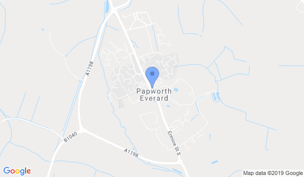 Papworth Jiu Jitsu Club location Map